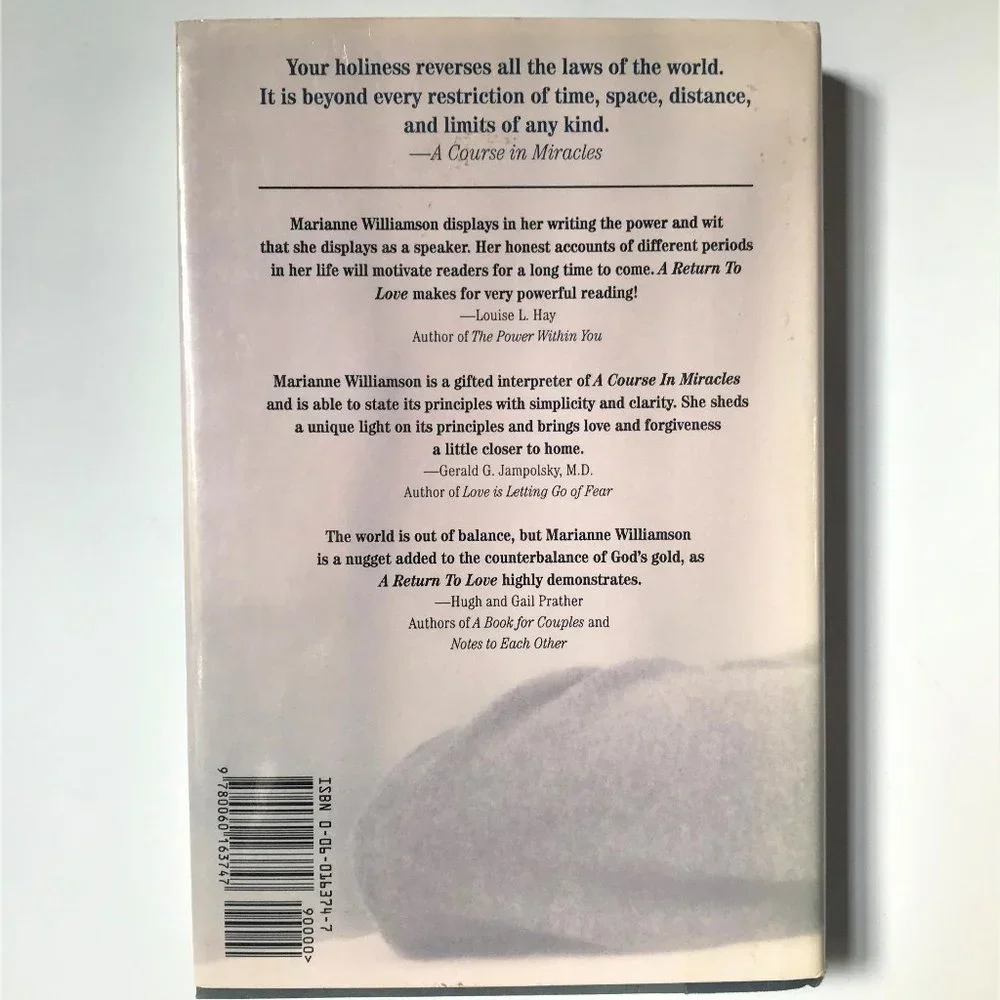 A Return to Love by Marianne Williamson
